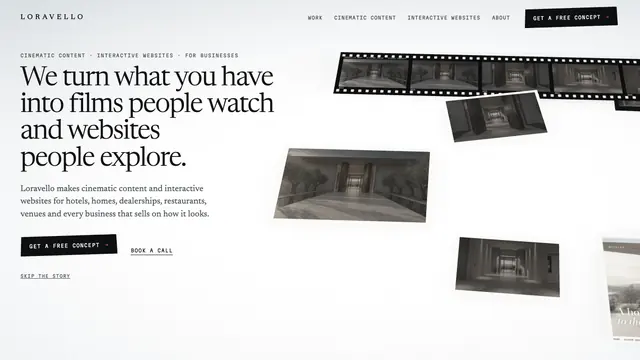 Loravello · This website: key frame